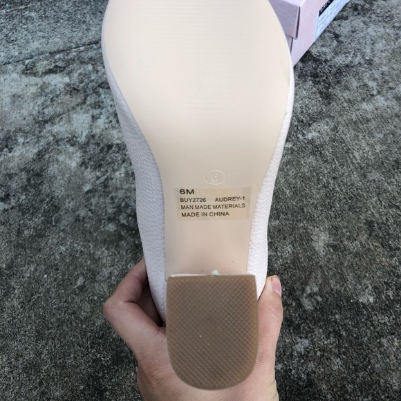 Nude high ankle block heel booties - Picture 4 of 5